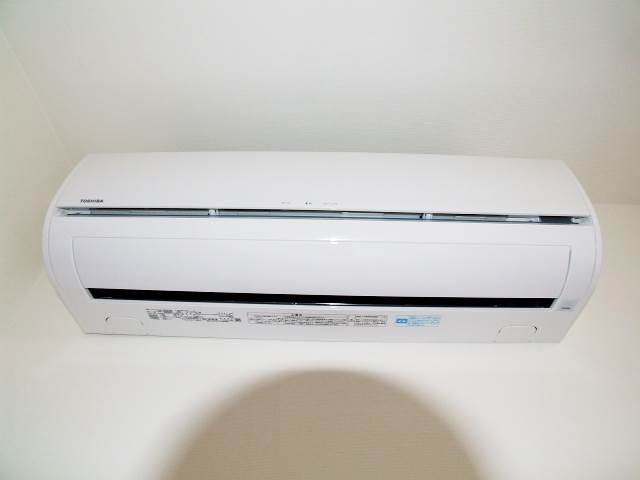 エアコン完備で年中快適に過ごせます