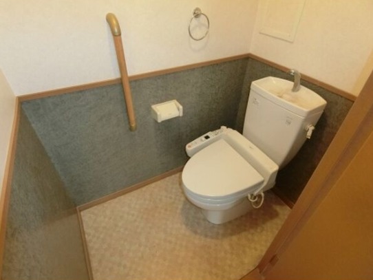 バリアフリーなトイレですね