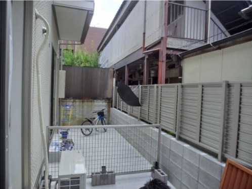 テラスが広々しています