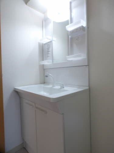 朝の支度はこちらで