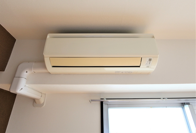 年中快適なエアコン付き