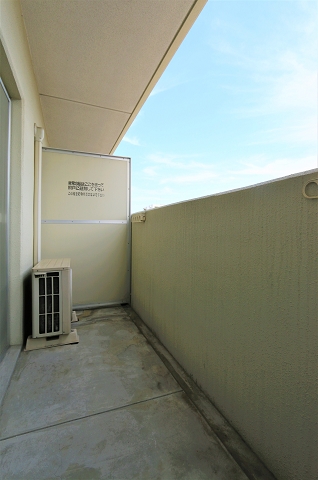 日当たり良好なバルコニー