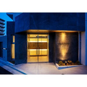 清潔感のあるエントランス