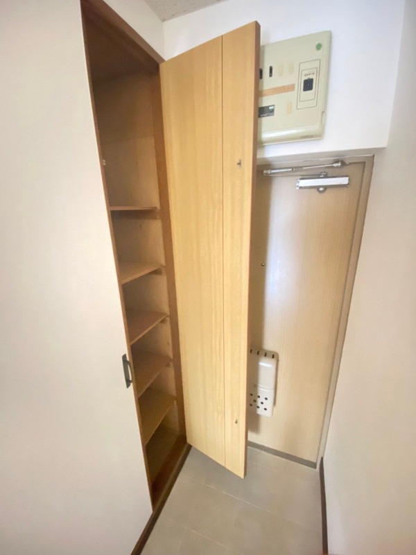 シューズボックスも完備。