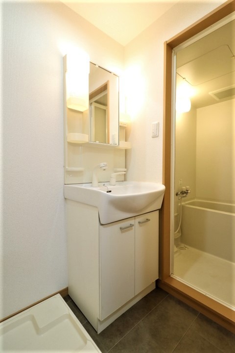 朝の支度はこちらです。