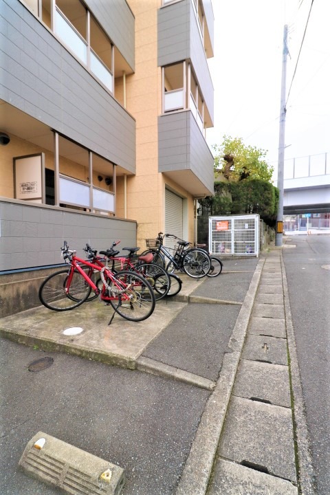 駐輪スペースです。