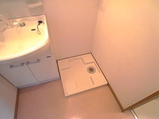 室内洗濯機置場です。