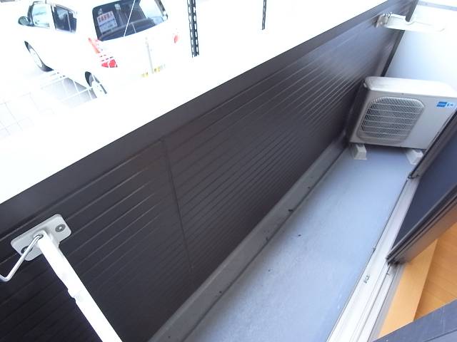 洗濯物たくさん干せます。