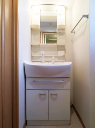 独立洗面台もしっかり