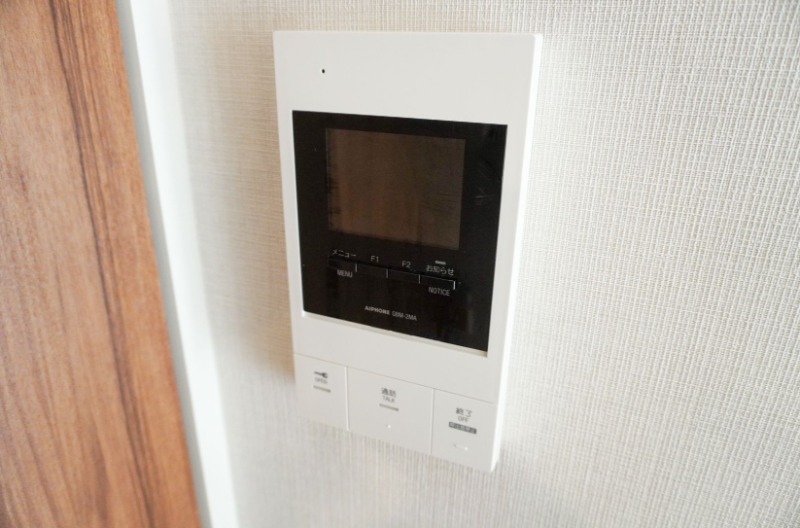 モニタ付きで来客時も安心