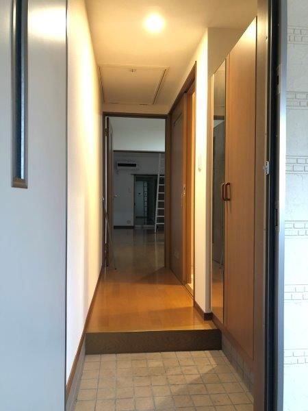 解放感ある玄関ですね