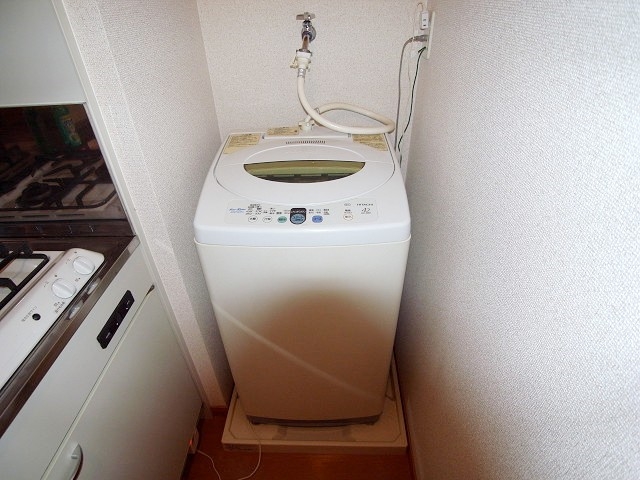 室内洗濯機置場完備です