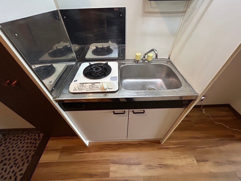 シンクも広くお料理がはかどります。