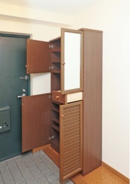 開放感のある玄関ですね