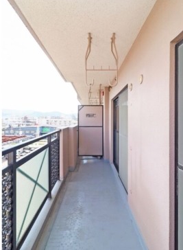 天気の良い日の洗濯物はこちらで