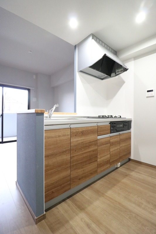 お料理捗る3口コンロ付き