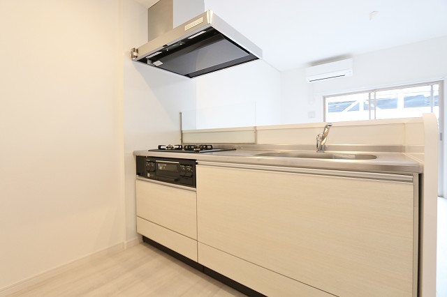 3口グリル付きのハイグレードキッチンです