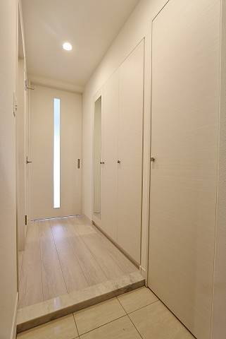 清潔感のある玄関です