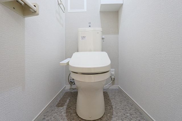 清潔感のあるトイレですんね