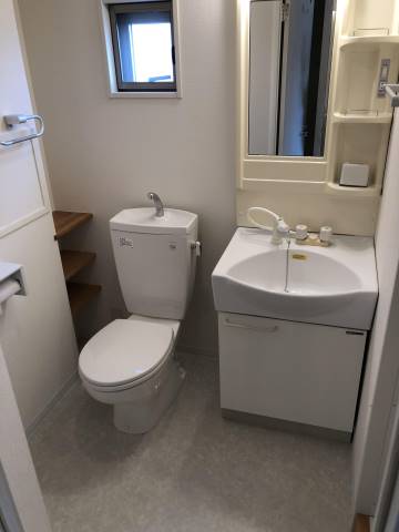 清潔感のある空間です。