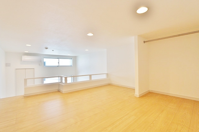 寝室にぴったりのロフトスペース