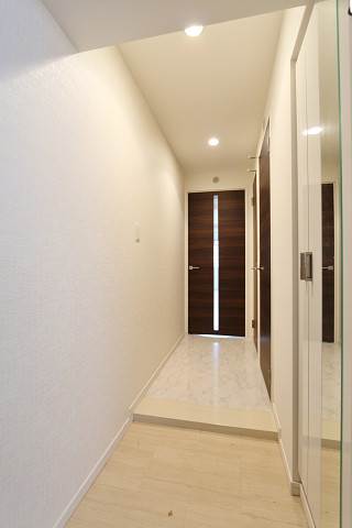 開放感のある玄関ですね