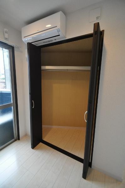 荷物が多くても安心な収納スペース