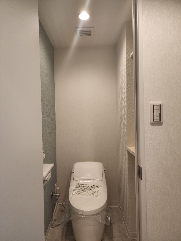 清潔感のあるトイレです