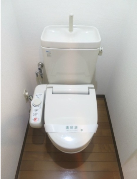 ウォシュレット完備です