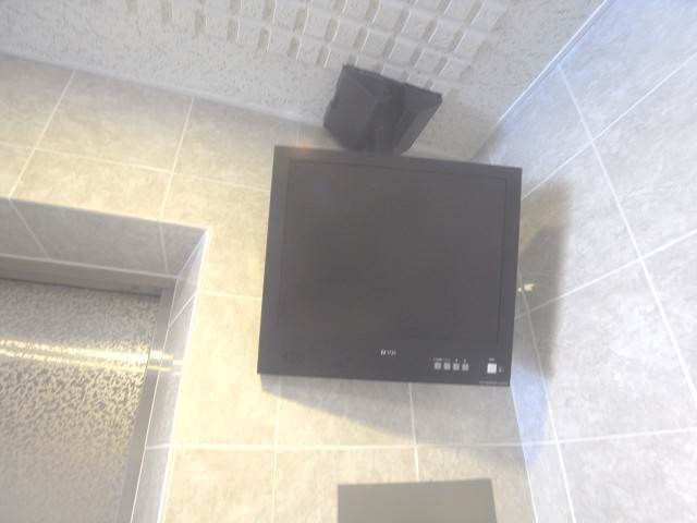 防犯カメラ付で女性も安心