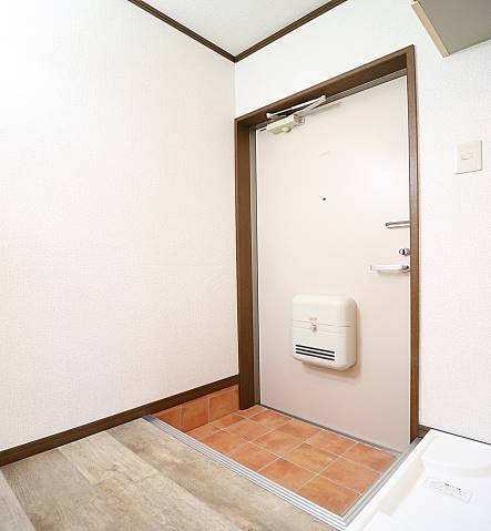 開放感のある玄関ですね