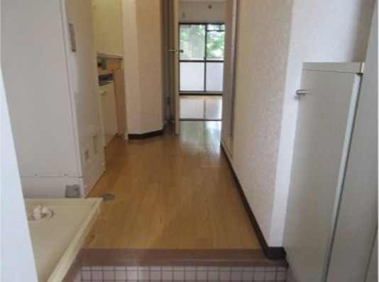 開放感のある玄関ですね