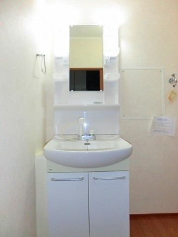 朝の支度はこちらです。