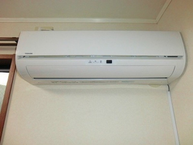 エアコン付きで年中快適に過ごせますね♪