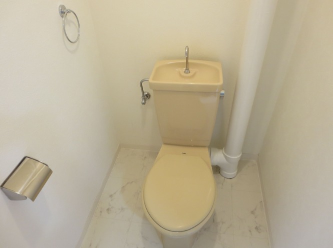 清潔感のあるトイレです