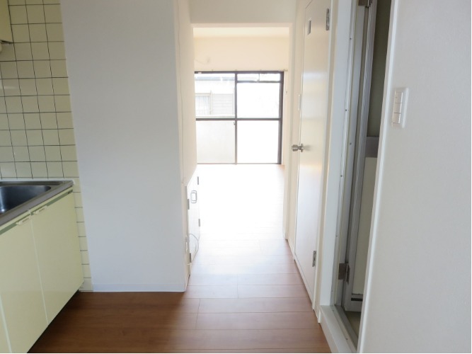 広々とした通路です