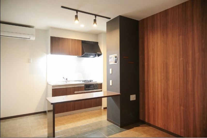 オシャレなリビングで快適に過ごせますね