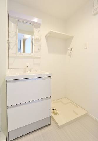 独立洗面台もしっかり。