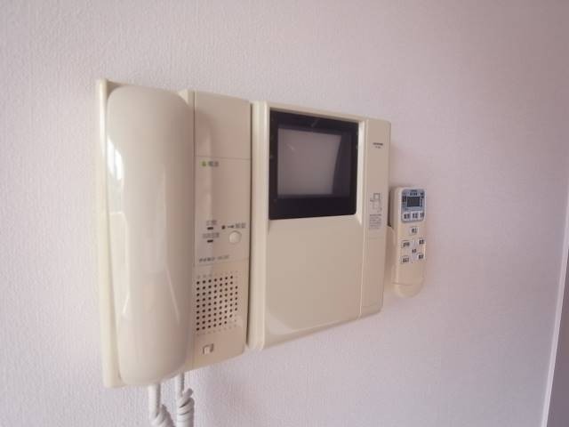 モニター付きで安心。