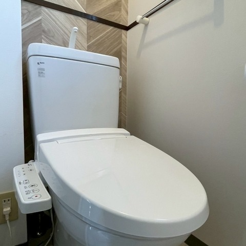 清潔感のあるトイレです