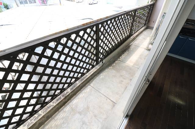 洗濯物たくさん干せます。