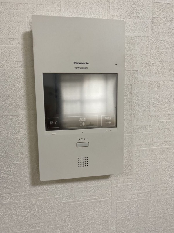 来客の確認ができるので安心ですね