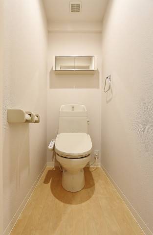 清潔感のあるお手洗いです