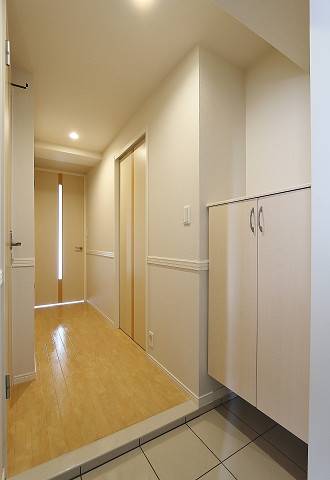 開放感のある玄関ですね