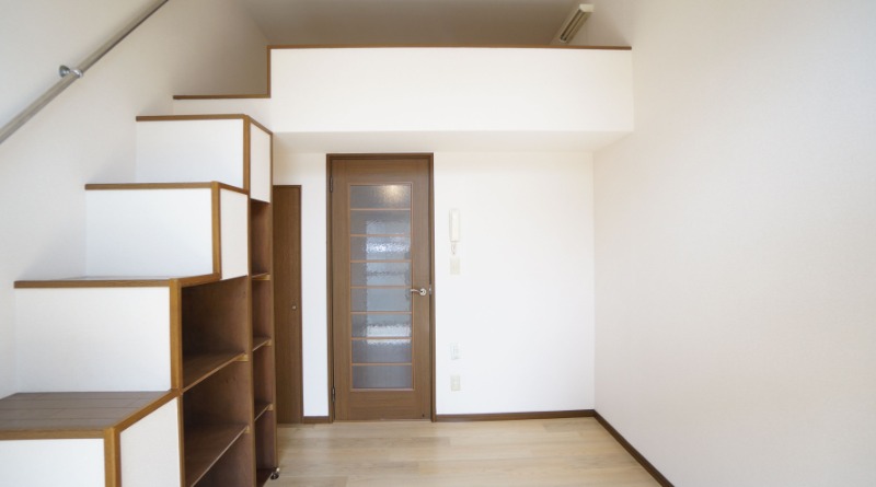 別角度から見たリビングです