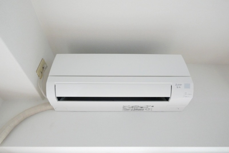 エアコン完備で年中快適に過ごせます