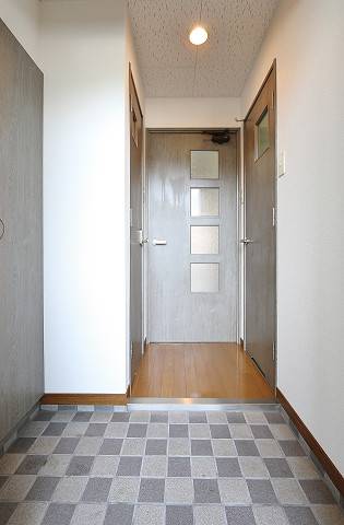 広々玄関でお出迎え