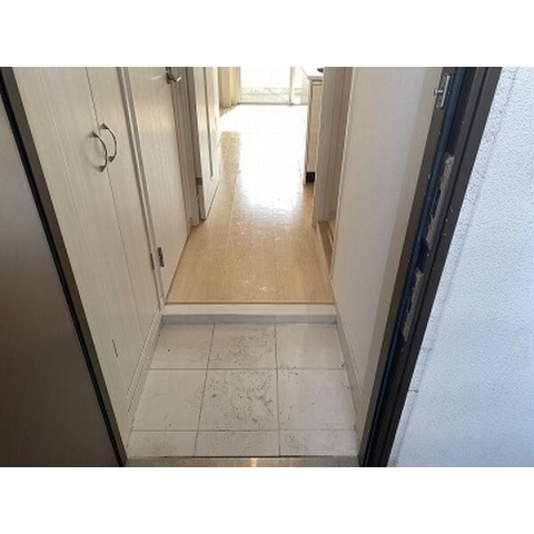 開放感のある玄関ですね