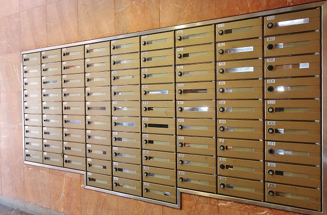 こちらは集合ポストです