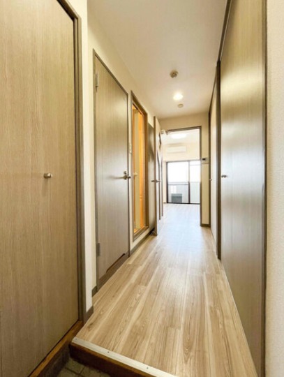 広々とした玄関ですね